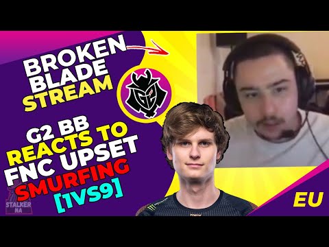 G2 BrokenBlade Reacts to FNC Upset Zeri 1vs9 in SoloQ