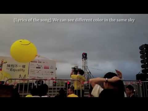 Ending message of HK Pride Parade