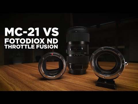 Sigma MC-21 vs Fotodiox ND Throttle Fusion | Sigma 18-35mm F1.8 & Panasonic S1