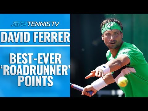 David Ferrer: Best-Ever "Roadrunner" Points!