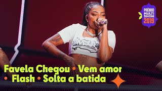 MEDLEY Ludmilla -  &quot;Favela Chegou&quot; &quot;Flash&quot;  &quot;Vem amor&quot; | AO VIVO no  Prêmio Multishow 2019