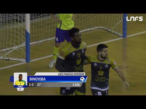 Gol Bingyoba (2-5) Gran Canaria - Jaén Paraíso Interior. J14, 1Div. LNFS