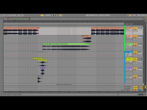 Ableton Live (Poyecto)  - Never Forget You vs. Get Down (Hardwell mashup)