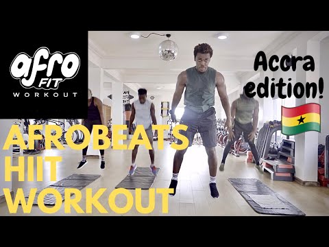 20-minute no-equipment Full-Body HITT // Cardio Workout  | Afrofit Workout with @superfly_fitness