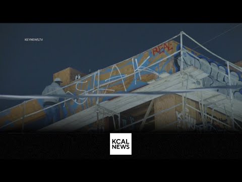 [영상] 이번엔 이스트 할리우드 공사중 건물 그래피티로 도배