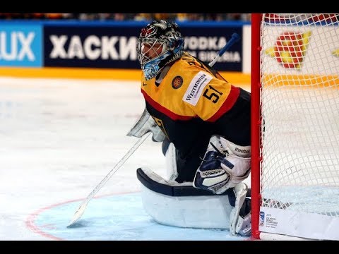 Timo Pielmeier's Big Glove Save - 2018 World Hockey Championships (04/05/18)