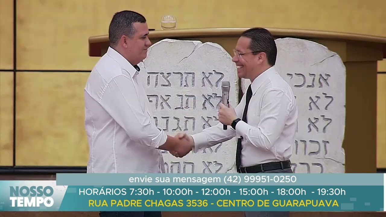 programa NOSSO TEMPO DIA 16 DE DEZEMBRO DE 2024