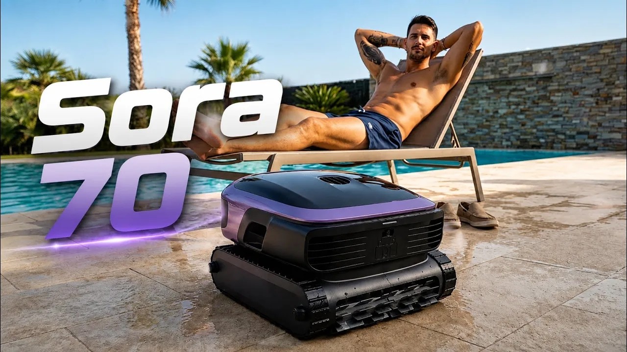 El robot limpiafondos definitivo: Beatbot Sora 70