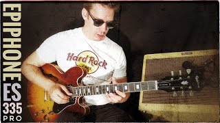Video thumbnail for Epiphone ES-335 Pro | Tone Review by Music Skillz by Mark Vartok
