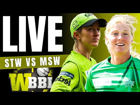WBBL Live - STW vs MSW live | Big Bash women's t20 live | bbl live match today | Big bash live