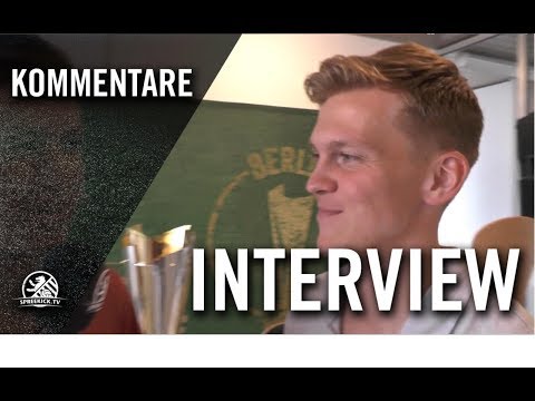 6.000 Zuschauer? Für BSC-Kapitän Louis Arnst kein Grund zur Nervosität