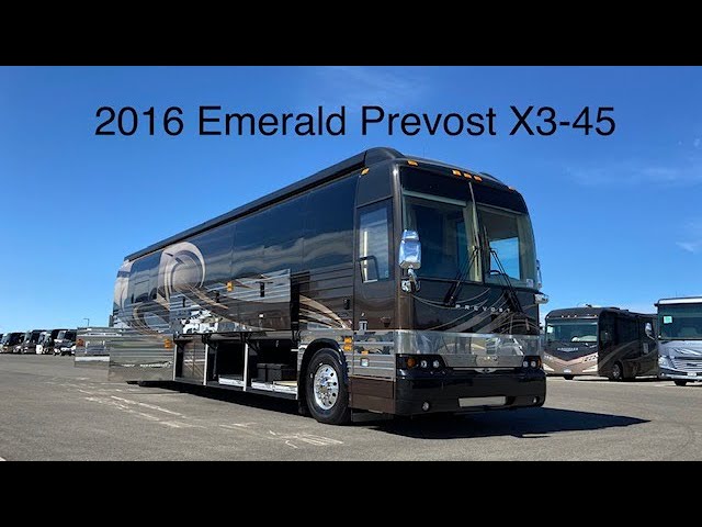 Preview image of 2016 Emerald Prevost X3-45 youtube video