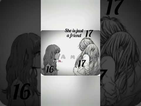 (Requested) 1 year age difference.. sad love story💔..13❤14..#anime #edit #fyp #trending #viralvideo