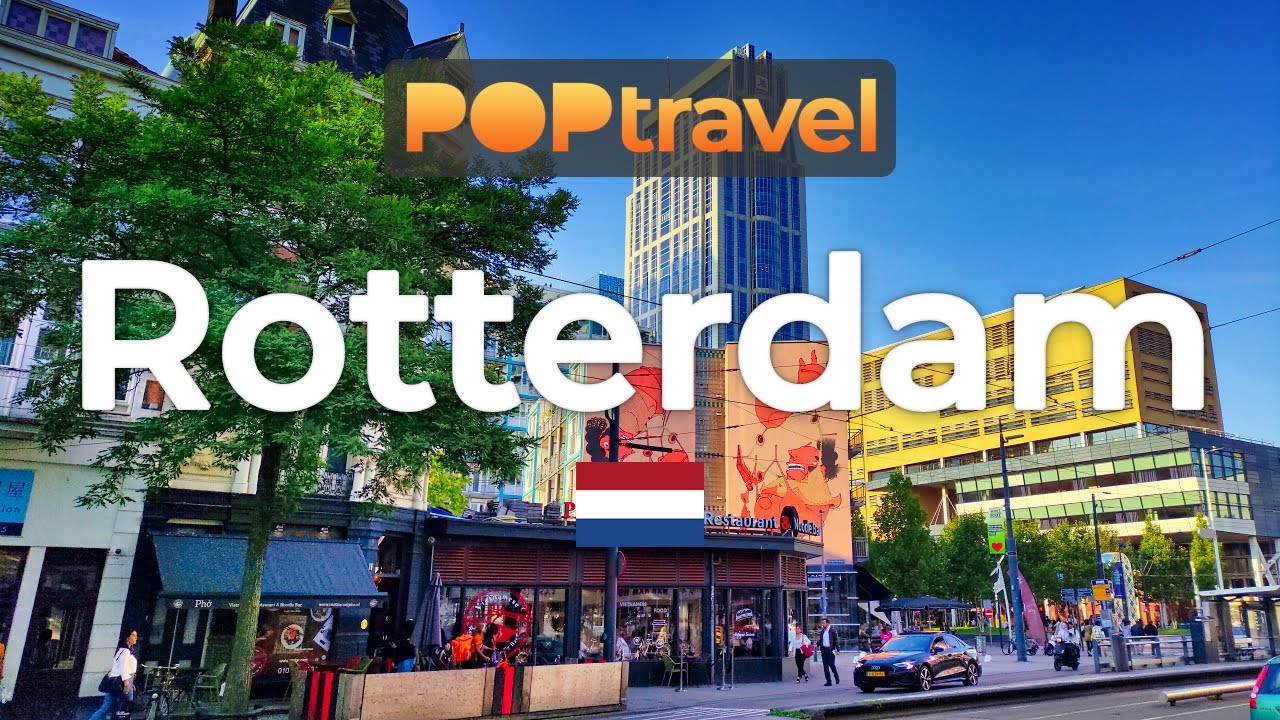 Immersive street-level walking tour through Rotterdam, Netherlands, showcasing authentic urban landscapes, local architecture, and the vibrant atmosphere of the city's neighborhoods