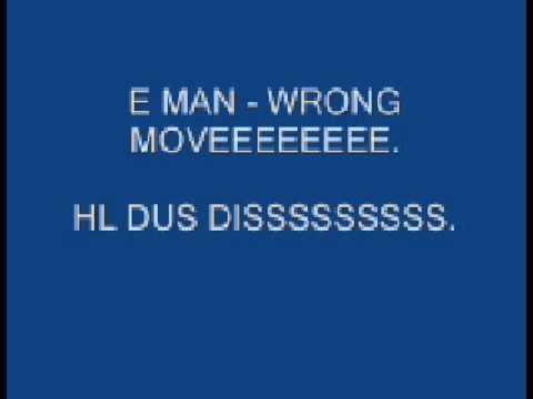 E.Man - Wrong Move (PRO2JAY PRODUCTIONS)