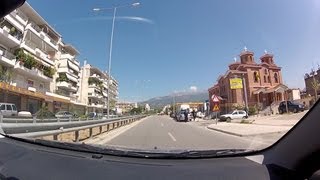 preview picture of video 'Eleftheriou Venizelou avenue, Patras (city driving, Greece / original sound) - onboard camera'