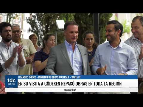 GODEKEN | RECIBIÓ LA VISITA DEL GOBERNADOR Y DEL MINISTRO DE OBRAS PÚBLICAS