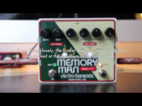 Electro-Harmonix Deluxe Memory Man 550 TT | analog delay with tap tempo
