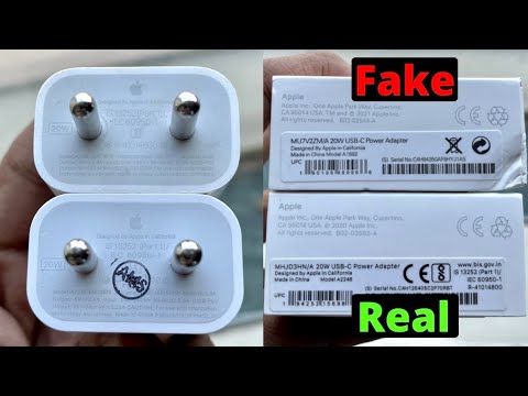 20 Watt Charger Original 20w Apple Charger Vs Fake Apple Magsafe