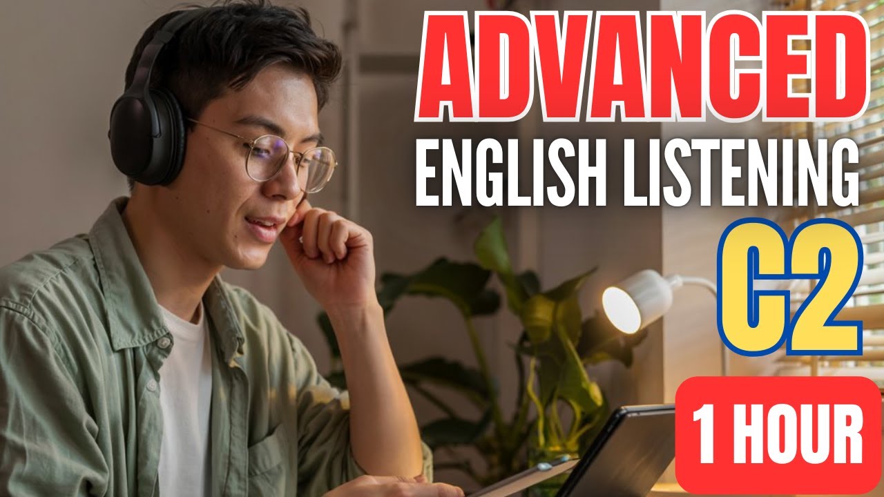 1 Hour (C2 Level) Advanced English Listening Practice || C2 Level English Podcast for Fluency