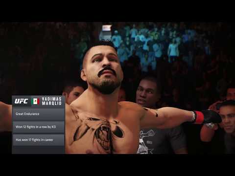 EA Sports UFC 3 Welterweight career mode Part 8 . Playstation 4