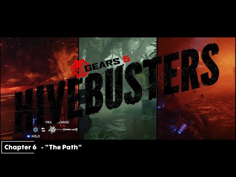 Gears 5 - Hivebusters DLC - Chapter 6 « The Path » Walkthrough [Xbox Series X 4k 60fps]