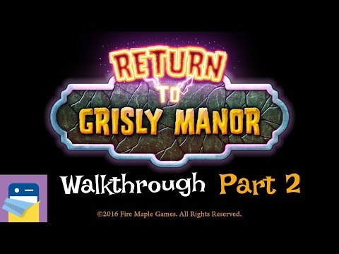 Return to Grisly Manor: Walkthrough Part 2 (Alarm Clock) & iOS iPad Gameplay (By Fire Maple Games) - YouTube