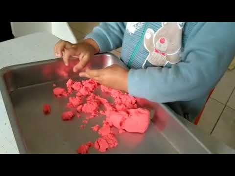 AREIA DIVERTIDA - ATIVIDADE SENSORIAL TÁTIL