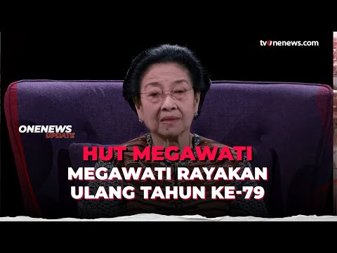 Tanpa Kemewahan, Megawati Rayakan Ulang Tahun ke-79 Secara Sederhana | OneNews Update