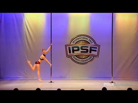 Senior Women Julie Fowler of South Africa - IPSF World Pole Sports Championships 2018