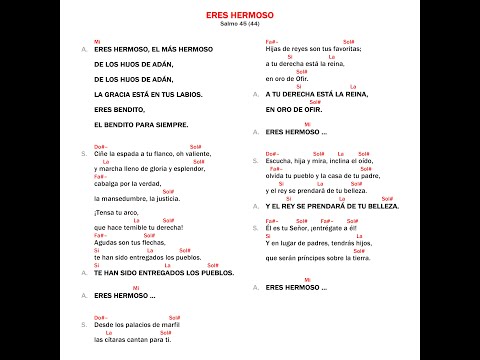Eres Hermoso - Kiko Arguello