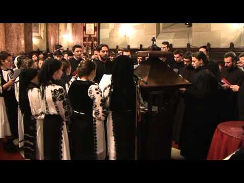 11. Colind -- Trei Crai, glas 1 - grupul psaltic Lumină Lină şi grupul de elevi de la Liceul de Artă din Alba Iulia -- (din cadrul Simpozionului Naţional de Muzică Bizantină --Alba Iulia ediţia 1)
