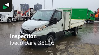 Camion-benne < 3.5t IVECO Daily 35C16 3.0L Kipper met Kist 3.5t trekhaak Tipper Benne Airc | Image 4 - Autoline