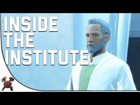 Fallout 4 Gameplay Walkthrough - Part 14: INSIDE THE INSTITUTE! (w/ Giveaway)