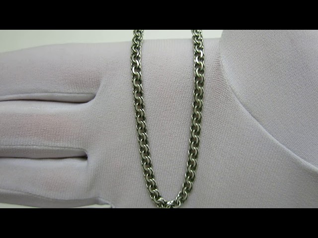 Срібний ланцюжок 10311-Ч Відео огляд