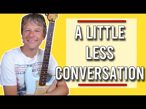 A Little Less Conversation | Guitar Lesson | Elvis Presley