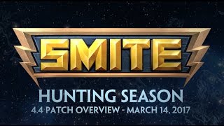 SMITE 4.4 Patch Overview - Hunting Season (March 14, 2017)