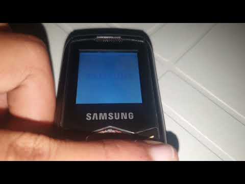 Samsung SCH-E189 startup and shutdown