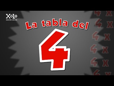 La tabla del 4 - Videos Aprende