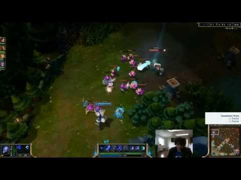 How to last hit under tower as Ryze