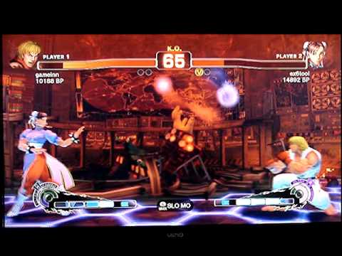 SSF4: gameinn (Ken) vs ex6tool (Chun Li) - Japanese XBL ranked