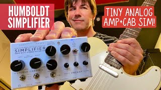 Video thumbnail for TINY ALL ANALOG AMP+CAB SIM! HUMBOLDT SIMPLIFIER by Pete Thorn