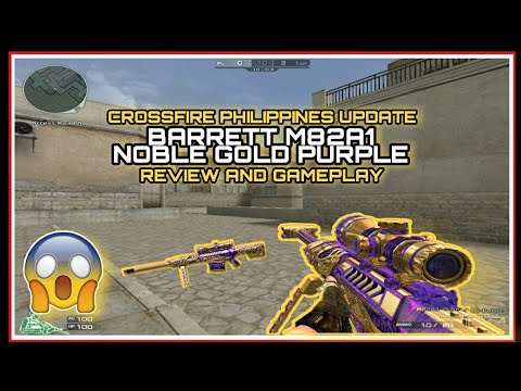 CFPH: BARRETT M82A1 NOBLE GOLD PURPLE | GAMEPLAY & REVIEW