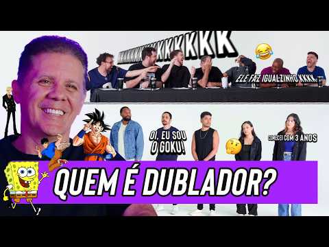 QUEM É DUBLADOR? Ft. WENDEL BEZERRA