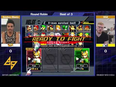 Event Match 22: Smokey (Fox) vs Widl (Puff, Fox) - Pools