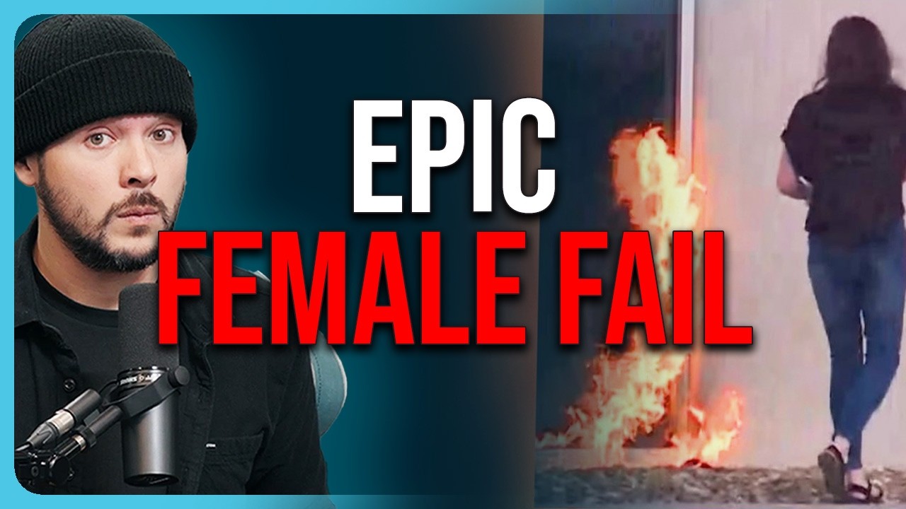 UNHINGED Woman SETS FIRE To Alleged ICE Warehouse, This Is Nuts