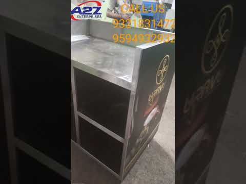 S.s tea counter, without burner