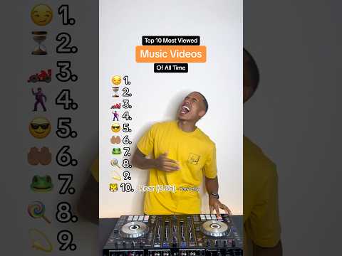 Top 10 Most Viewed Music Videos Of All Time On YouTube