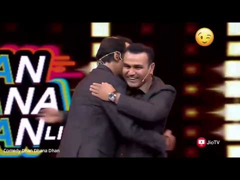 Sunil Grover As Virendra Sehwag | Jio Dhan Dhana Dhan - Comedy Dhan Dhana Dhan