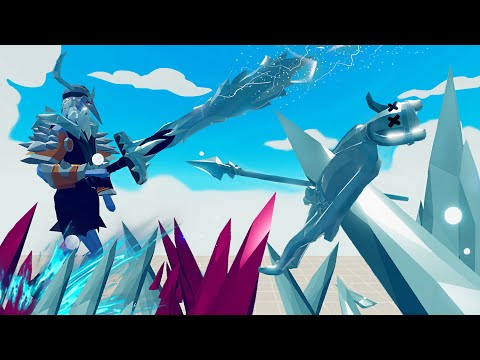 DREAD KING vs EVERY GOD | Totally Accurate Battle Simulator-TABS
